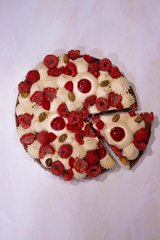 Tarte Pistache Framboise